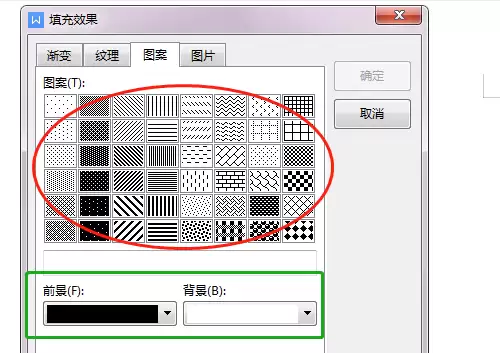 WPS Office填充图案设置步骤详解_wishdown.com WPS Office填充图案设置步骤详解_wishdown.com
