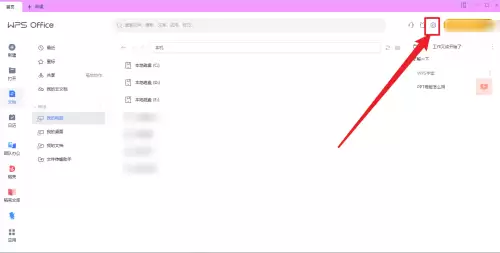 WPS Office��������½��˵��е���չѡ��
