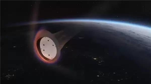扁平圆盘造型载荷1000公斤 SpaceX星落返回舱完成首飞_wishdown.com 扁平圆盘造型载荷1000公斤 SpaceX星落返回舱完成首飞_wishdown.com