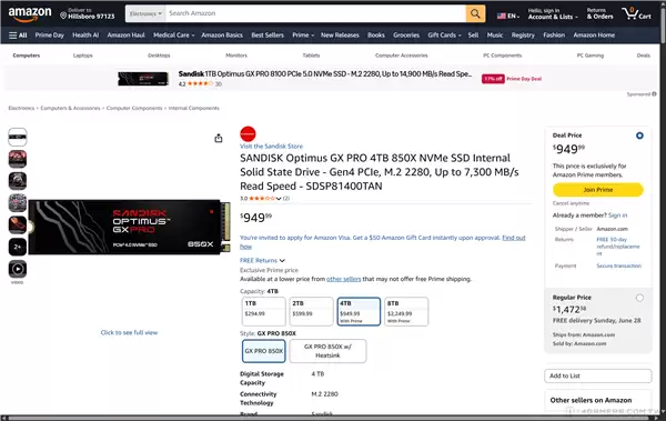 SSD超级涨价周期现魔幻一幕:PCIe 5.0居然比4.0便宜!_wishdown.com SSD超级涨价周期现魔幻一幕:PCIe 5.0居然比4.0便宜!_wishdown.com