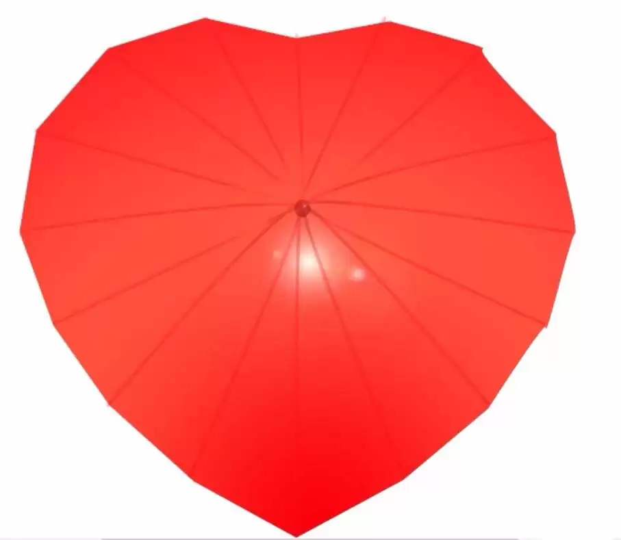 PS绘制红色心形伞的详细步骤教程_wishdown.com PS绘制红色心形伞的详细步骤教程_wishdown.com