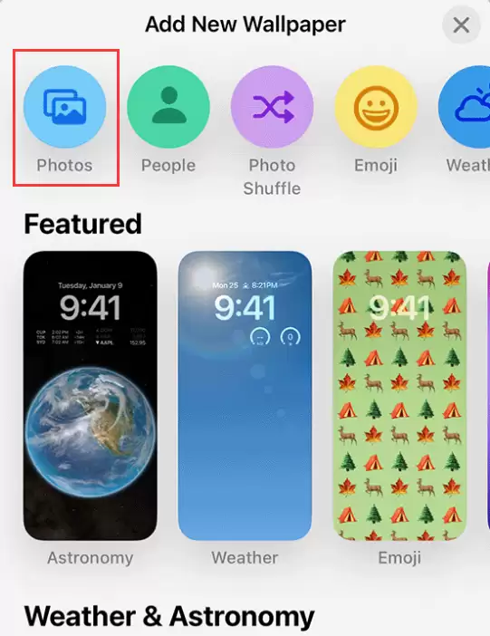 iOS 16���ɣ���������Ƭ������Ϊ����ǽֽ