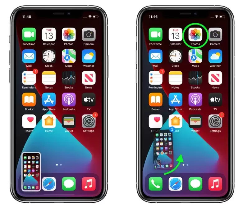 iOS 15 �Ϸ���Ļ��ͼ��Ӧ�õ�ʵ�ü���