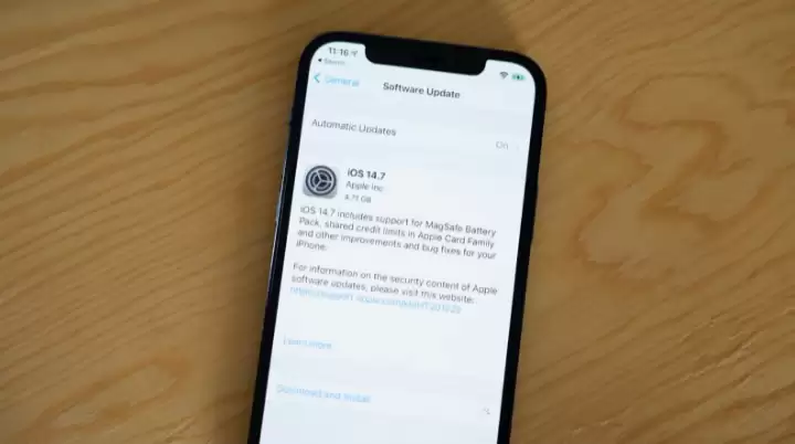 iOS 14.7��ʽ��������ݴ��̵�