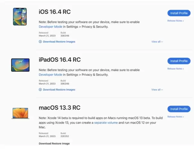 iOS16.4RC��ֵ�������𣿸����½���