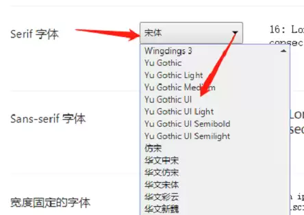 QQ浏览器自定义Serif字体样式设置方法详解_wishdown.com QQ浏览器自定义Serif字体样式设置方法详解_wishdown.com