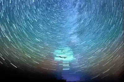 Photoshop星轨效果制作步骤详解_wishdown.com Photoshop星轨效果制作步骤详解_wishdown.com