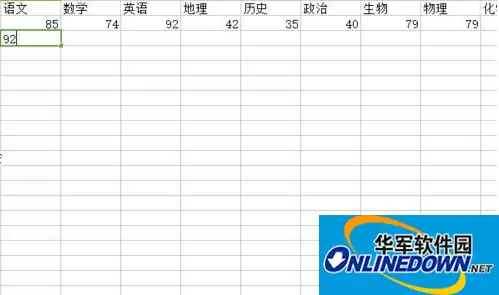 WPS表格2016去除单元格空格计算平均值方法_wishdown.com WPS表格2016去除单元格空格计算平均值方法_wishdown.com