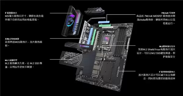 微星MPG X870E CARBON MAX WIFI暗黑主板首发2999元:全新PinSafe设计避免装机划伤_wishdown.com 微星MPG X870E CARBON MAX WIFI暗黑主板首发2999元:全新PinSafe设计避免装机划伤_wishdown.com