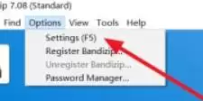 BandiZip中文界面设置详细步骤教程_wishdown.com BandiZip中文界面设置详细步骤教程_wishdown.com