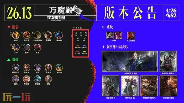 英雄联盟6月25日26.13版本更新公告:新英雄洛克现已上线!_wishdown.com 英雄联盟6月25日26.13版本更新公告:新英雄洛克现已上线!_wishdown.com