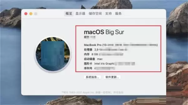 Mac系统查看电脑配置的详细方法_wishdown.com Mac系统怎么查看电脑配置