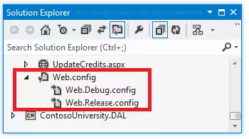 Visual Studio����β鿴Config�Դ��ļ�