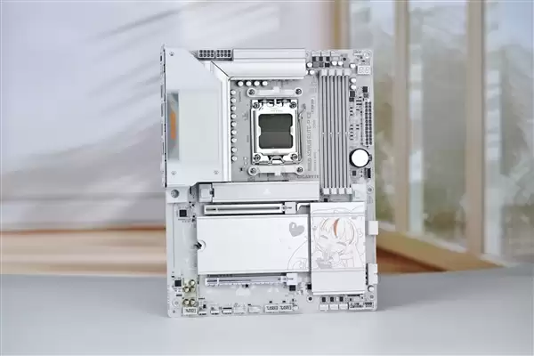 雕妹二次元设计!技嘉B850 AORUS ELITE-P ICE主板图赏_wishdown.com 雕妹二次元设计!技嘉B850 AORUS ELITE-P ICE主板图赏_wishdown.com