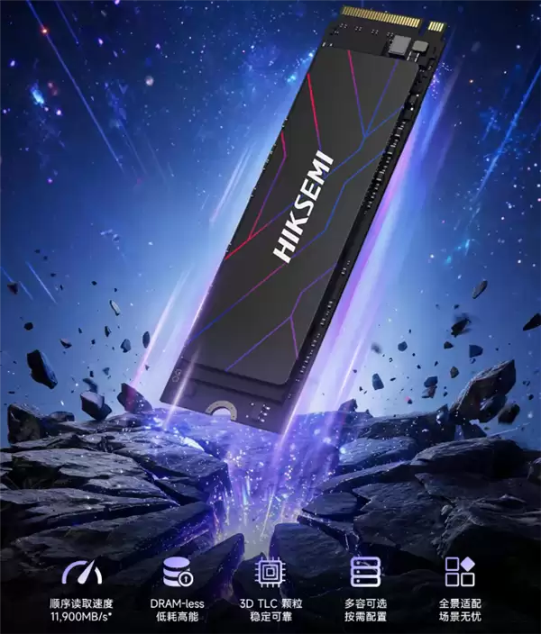 �����洢Ԥ��C5000ECO PCIe5.0 SSD��˳���ȡ���11.9GB/s
