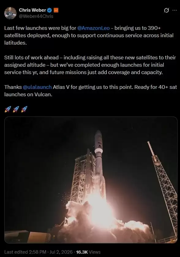亚马逊LEO挑战马斯克星链_wishdown.com 亚马逊LEO挑战马斯克星链_wishdown.com