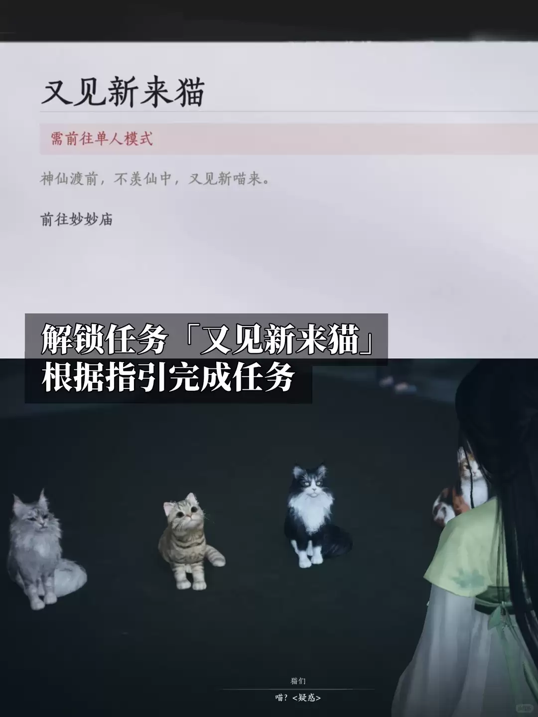燕云十六声又见新来猫成就获取攻略_wishdown.com 燕云十六声又见新来猫成就获取攻略_wishdown.com
