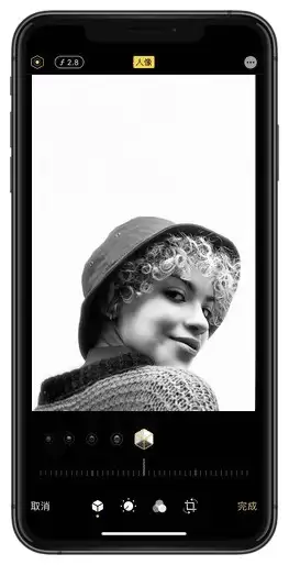 iOS 13 人像拍照新玩法:人像光效控制与高调单色光 iOS 13 人像拍照新玩法:人像光效控制与高调单色光
