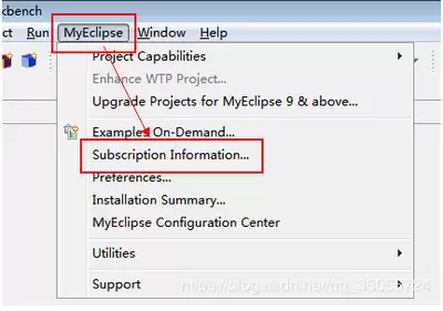 ����ж��MyEclipse������ע�����������