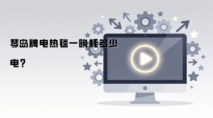 琴岛牌电热毯一晚耗电多少度_wishdown.com 琴岛牌电热毯一晚耗多少电?