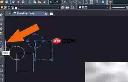 中望CAD2020图形缩放操作技巧_wishdown.com 中望CAD2020图形缩放技巧
