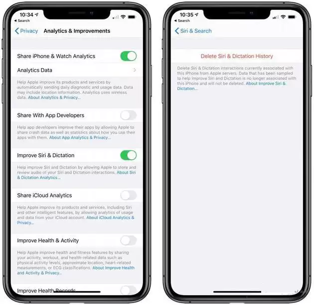 iOS 13.2 beta���ɾ��Siri��ʷ��¼��ֹͣ����