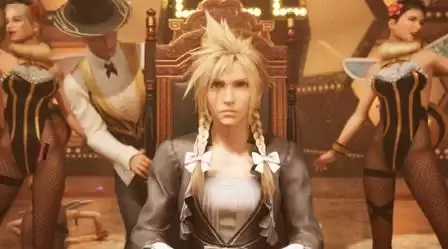 FF7克劳德婚纱手办高开叉大白腿展现男性之美_wishdown.com FF7克劳德婚纱手办高开叉大白腿展现男性之美_wishdown.com