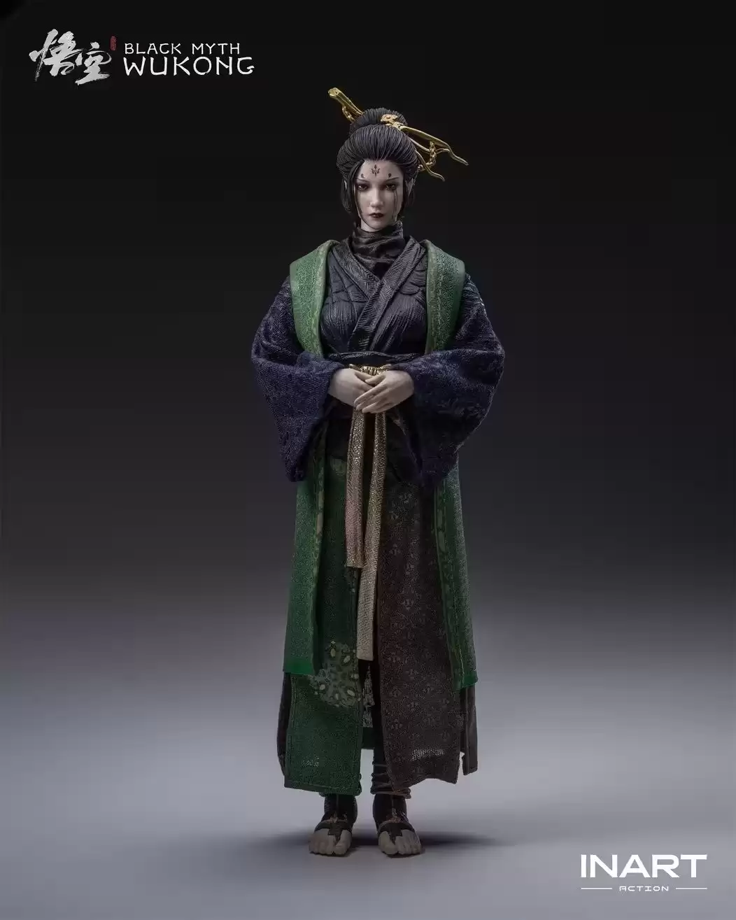 来一打! INART Action公布《黑神话:悟空》四妹1/12可动手办_wishdown.com 来一打! INART Action公布《黑神话:悟空》四妹1/12可动手办_wishdown.com