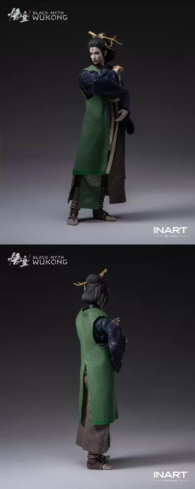来一打! INART Action公布《黑神话:悟空》四妹1/12可动手办_wishdown.com 来一打! INART Action公布《黑神话:悟空》四妹1/12可动手办_wishdown.com