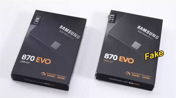 三星870 EVO写入120GB就报废!拆开才发现是假货:Windows都被骗了_wishdown.com 三星870 EVO写入120GB就报废!拆开才发现是假货:Windows都被骗了_wishdown.com
