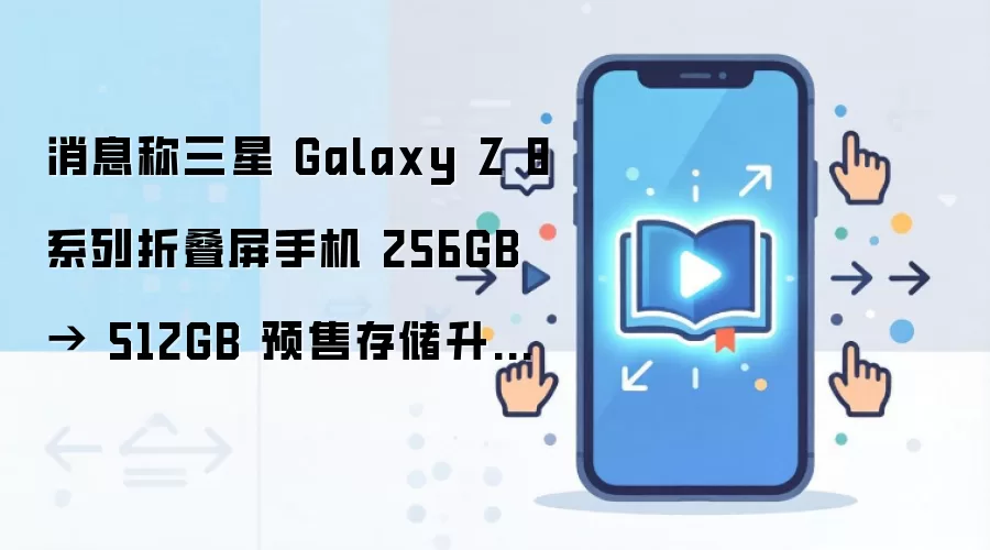 ����Galaxy Z 8ϵ���۵����ֻ�Ԥ�۴洢����������ȫ���