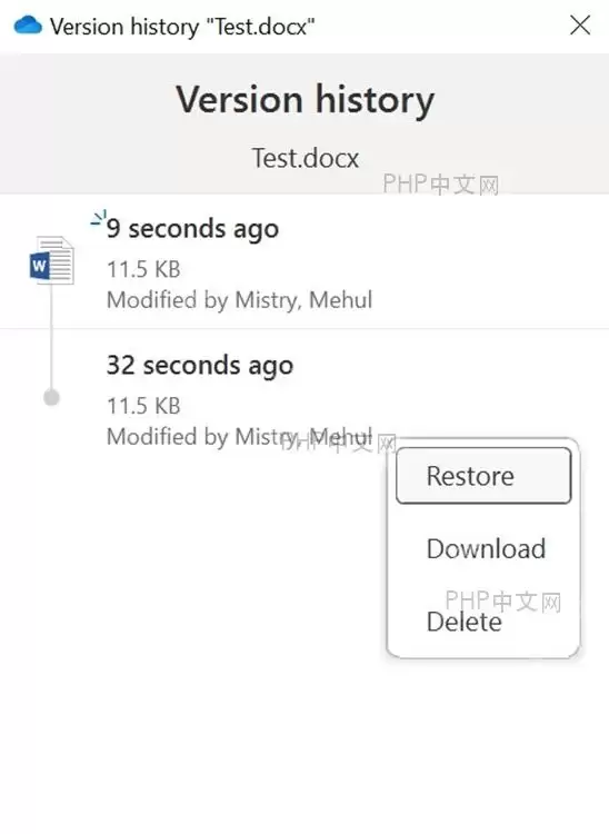 Microsoft 365 OneDrive误删覆盖历史版本恢复方法_wishdown.com Microsoft 365 OneDrive误删覆盖历史版本恢复方法_wishdown.com
