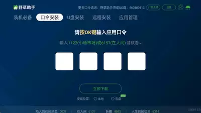 小米电视野草助手下载安装教程_wishdown.com 小米电视野草助手下载安装教程_wishdown.com