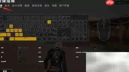 绝地求生新手必学按键操作完整入门指南_wishdown.com PUBG新手按键操作指南