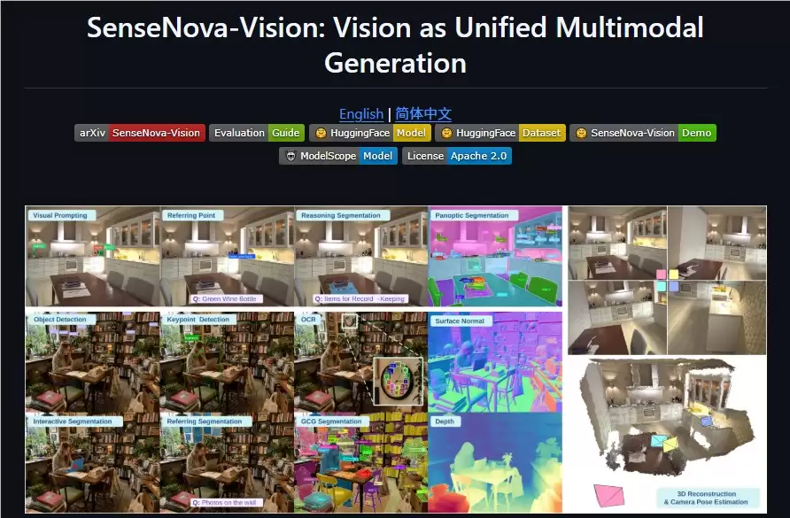 ������Դ7B������ģ̬�Ӿ�ģ��SenseNova-Vision-7B-MoTʵ����ͻ��