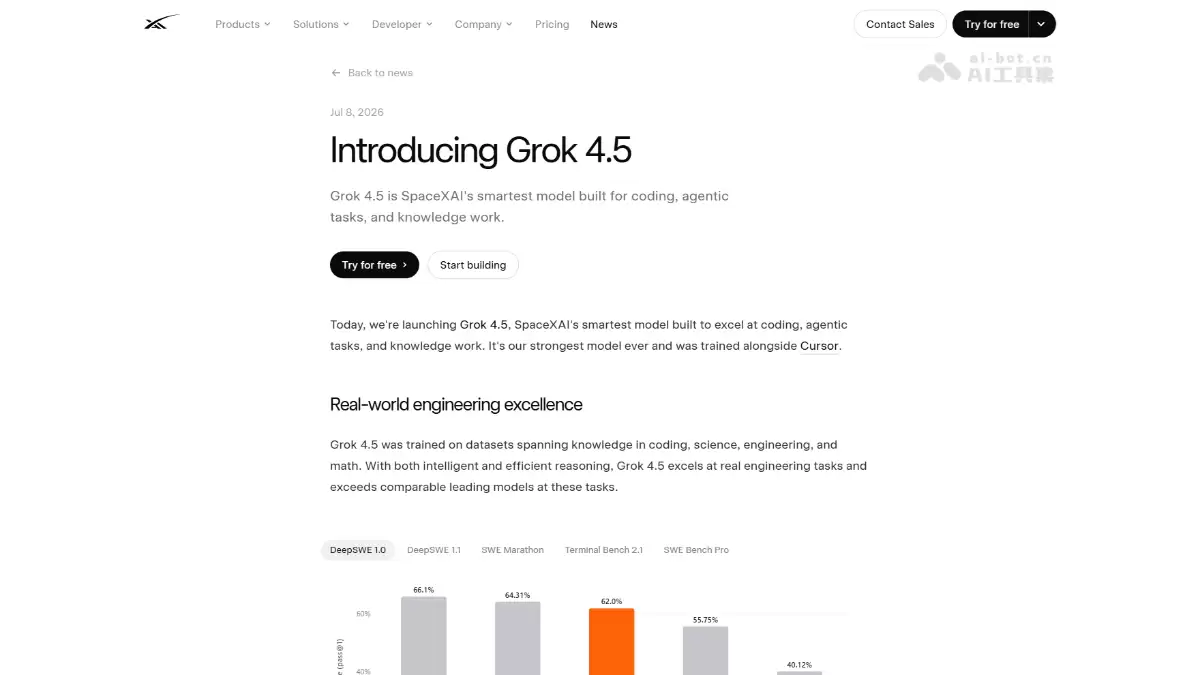 SpaceXAI������һ��Grok 4.5�콢������ģ��