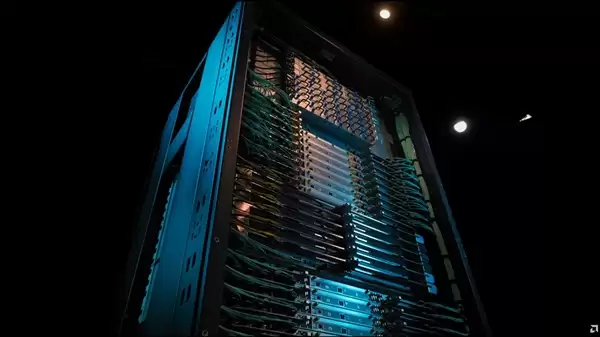 2.9 Exaflops全液冷巨兽!AMD首套AI机架Helios亮相:向NVIDIA发起全面挑战_wishdown.com 2.9 Exaflops全液冷巨兽!AMD首套AI机架Helios亮相:向NVIDIA发起全面挑战_wishdown.com
