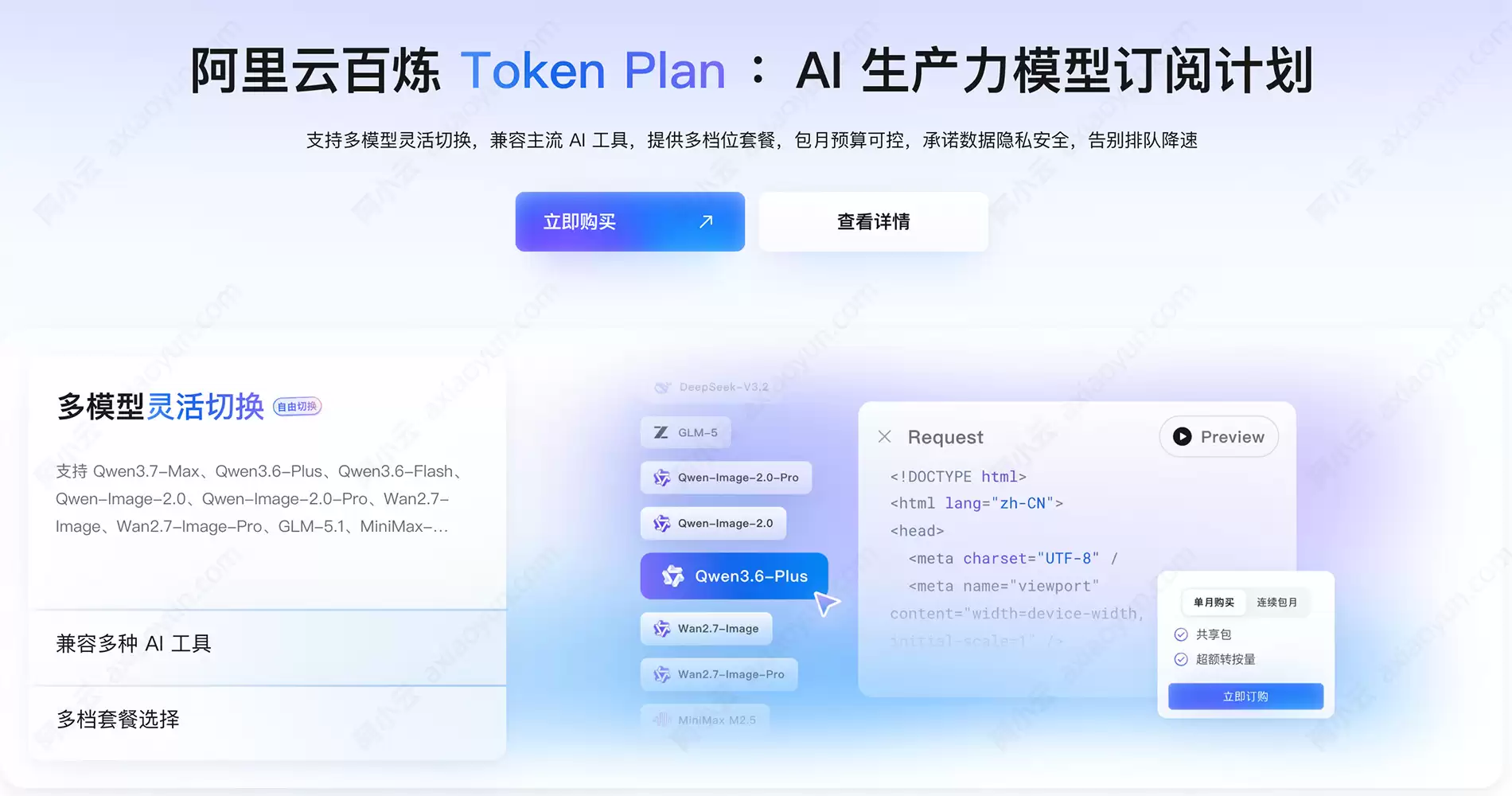 阿里云百炼AI平台API调用Token的三种方法_wishdown.com 阿里云百炼AI平台API调用Token的三种方法_wishdown.com