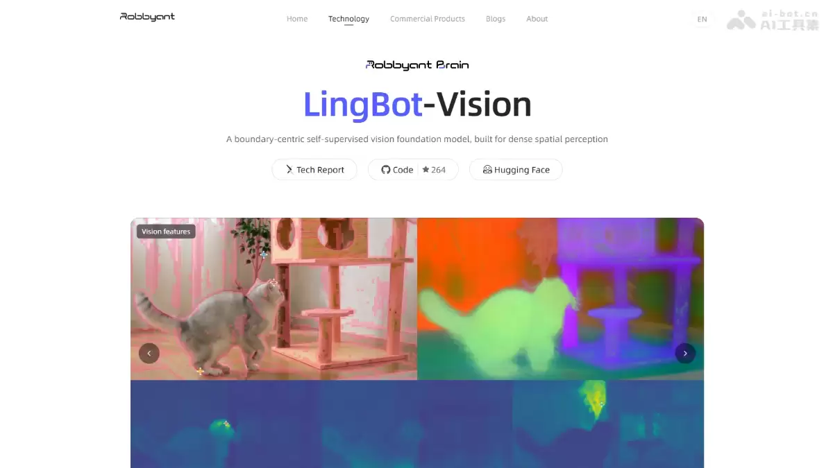 �����鲨�Ƽ�������Դͨ���Ӿ�����ģ��LingBot-Vision