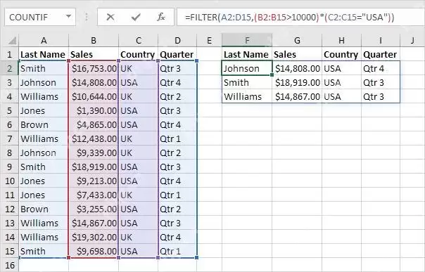 Excel���ʹ��XLOOKUP��FILTER���ʵ�ָ��Ӳ���