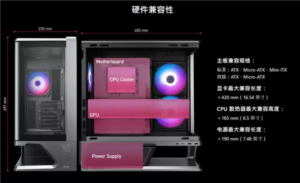 微星VIXTA 300机箱双版预售 569元全景房L型曲面玻璃_wishdown.com 569元到手“全景房”!微星VIXTA 300机箱双版预售:搭载L型曲面玻璃设计