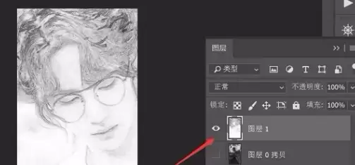 PS素描效果怎么制作?新手完整详细步骤教程_wishdown.com PS素描效果怎么制作?新手完整详细步骤教程_wishdown.com
