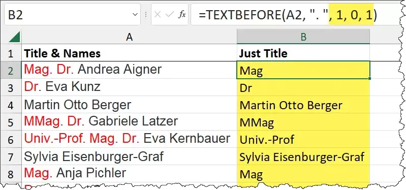 Excel������TEXTBEFORE��TEXTAFTER������׼��ȡ�ı���ϸ�÷�ָ��