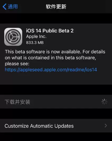 iOS 14 beta 2 �Ƿ����ڴ�ռ�ù������⣿