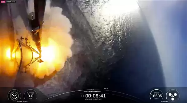 SpaceX星舰第13次试飞成功!首次部署V3版星链 超重型助推器受控溅落_wishdown.com SpaceX星舰第13次试飞成功!首次部署V3版星链 超重型助推器受控溅落_wishdown.com