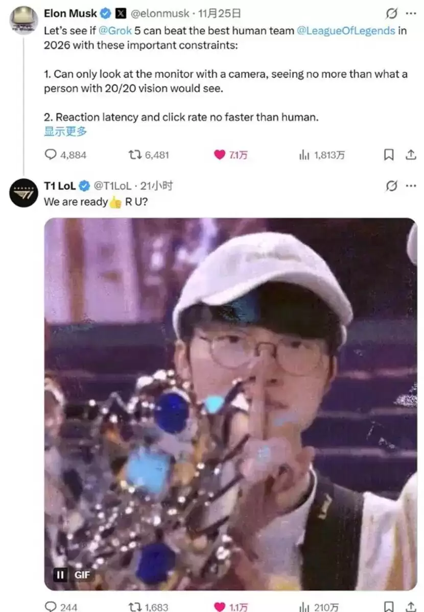 ��˹����AI��սT1 Faker���˹�������������