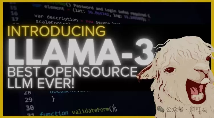 ���˵��Ա��ز���Llama3��������ָ��