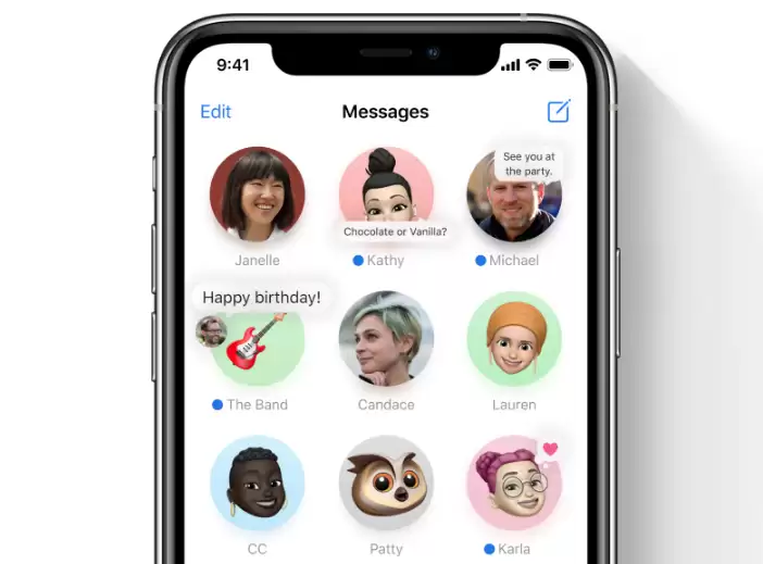 iOS 14��ϢӦ��5����±仯