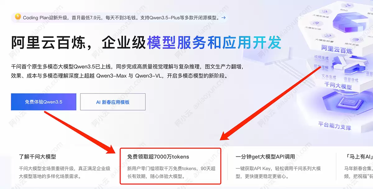 阿里云百炼Qwen3.7-Plus价格解析至高5折免费领Token_wishdown.com 阿里云百炼Qwen3.7-Plus价格解析至高5折免费领Token_wishdown.com