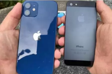 ƻ��iPhone12��iPhone4����Աȣ���һ����������ľ����ֻ�